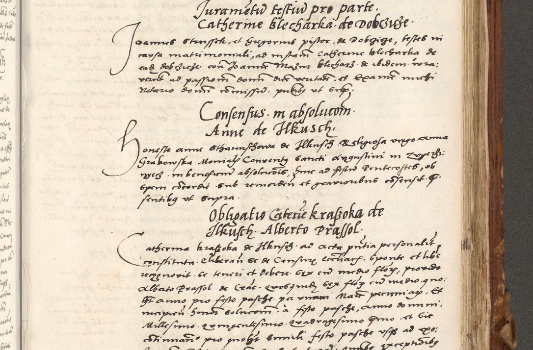 Zdjęcie nr 546 dla obiektu archiwalnego: Volumen (Pri)mum Actorum R(evere)nd(i)s(s)imi in Christo Patris D(omi)ni Petri de Gamratis Episcopi Cracoviensis a die prima mensis Novembris Anni 1539vi ad finem eiusdem anni et successive per annos 1539num et 1540mum