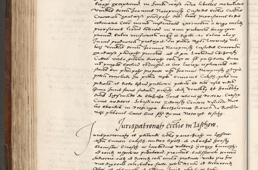 Zdjęcie nr 547 dla obiektu archiwalnego: Volumen (Pri)mum Actorum R(evere)nd(i)s(s)imi in Christo Patris D(omi)ni Petri de Gamratis Episcopi Cracoviensis a die prima mensis Novembris Anni 1539vi ad finem eiusdem anni et successive per annos 1539num et 1540mum