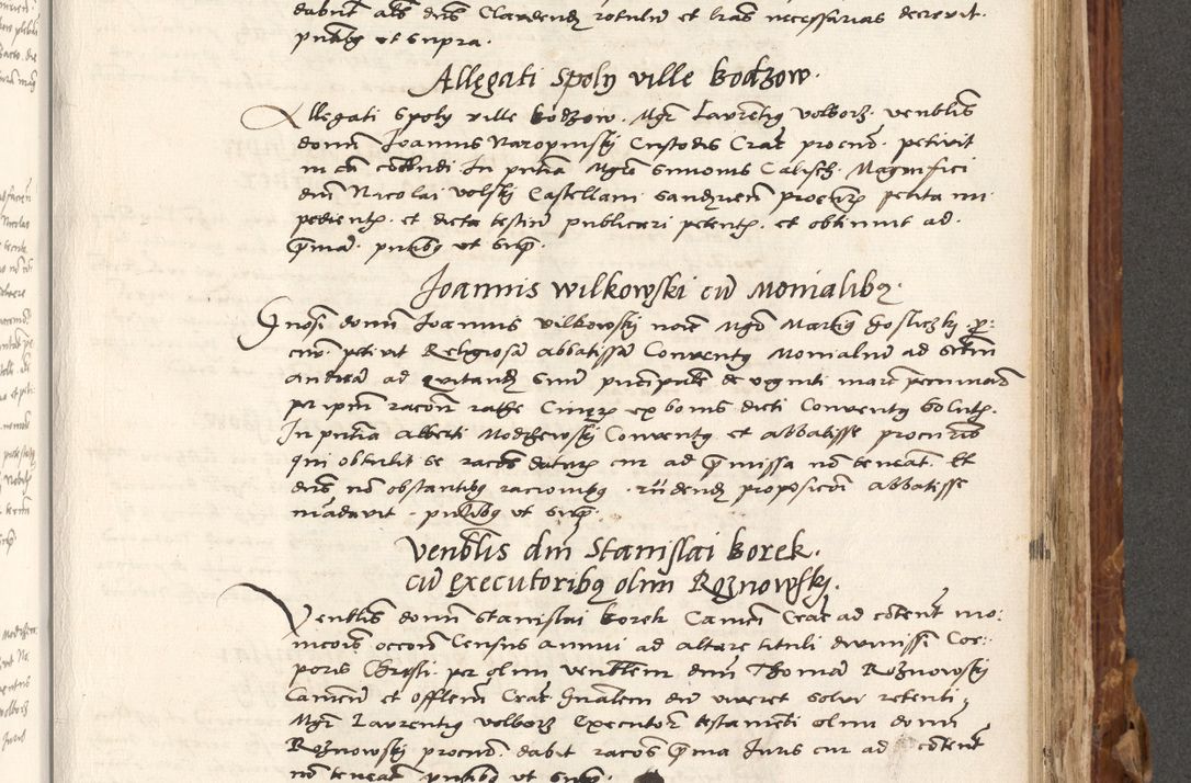 Zdjęcie nr 556 dla obiektu archiwalnego: Volumen (Pri)mum Actorum R(evere)nd(i)s(s)imi in Christo Patris D(omi)ni Petri de Gamratis Episcopi Cracoviensis a die prima mensis Novembris Anni 1539vi ad finem eiusdem anni et successive per annos 1539num et 1540mum