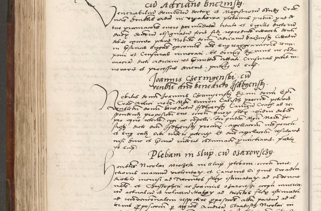 Zdjęcie nr 559 dla obiektu archiwalnego: Volumen (Pri)mum Actorum R(evere)nd(i)s(s)imi in Christo Patris D(omi)ni Petri de Gamratis Episcopi Cracoviensis a die prima mensis Novembris Anni 1539vi ad finem eiusdem anni et successive per annos 1539num et 1540mum