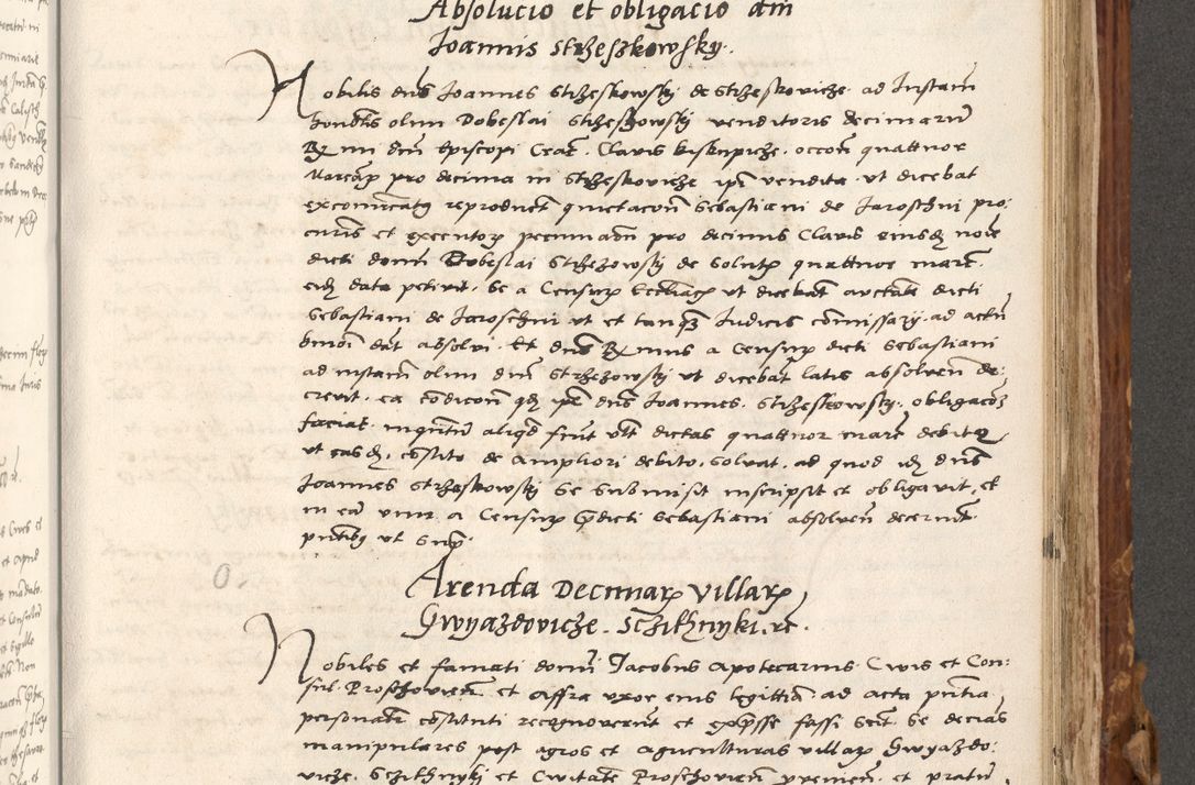 Zdjęcie nr 562 dla obiektu archiwalnego: Volumen (Pri)mum Actorum R(evere)nd(i)s(s)imi in Christo Patris D(omi)ni Petri de Gamratis Episcopi Cracoviensis a die prima mensis Novembris Anni 1539vi ad finem eiusdem anni et successive per annos 1539num et 1540mum