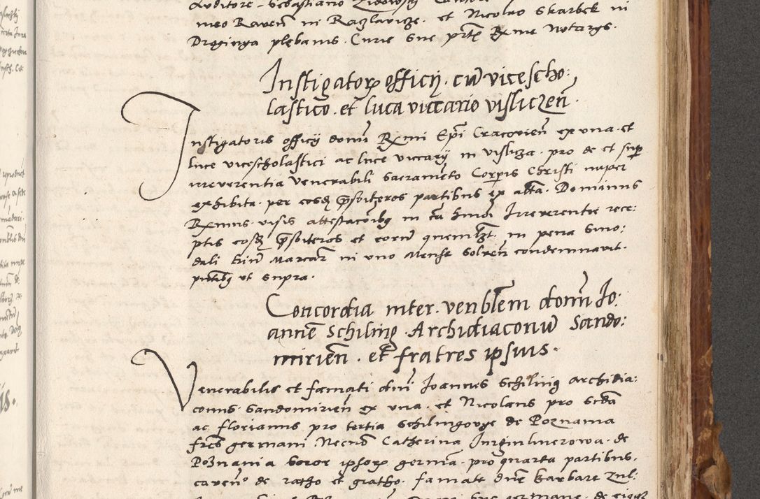 Zdjęcie nr 598 dla obiektu archiwalnego: Volumen (Pri)mum Actorum R(evere)nd(i)s(s)imi in Christo Patris D(omi)ni Petri de Gamratis Episcopi Cracoviensis a die prima mensis Novembris Anni 1539vi ad finem eiusdem anni et successive per annos 1539num et 1540mum