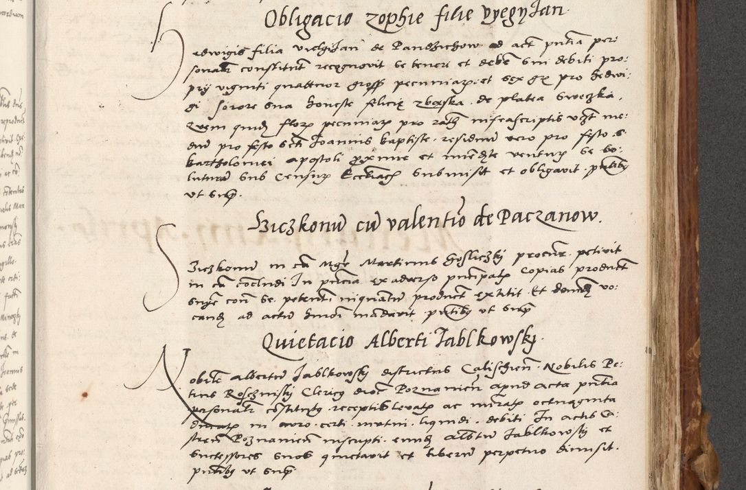 Zdjęcie nr 602 dla obiektu archiwalnego: Volumen (Pri)mum Actorum R(evere)nd(i)s(s)imi in Christo Patris D(omi)ni Petri de Gamratis Episcopi Cracoviensis a die prima mensis Novembris Anni 1539vi ad finem eiusdem anni et successive per annos 1539num et 1540mum