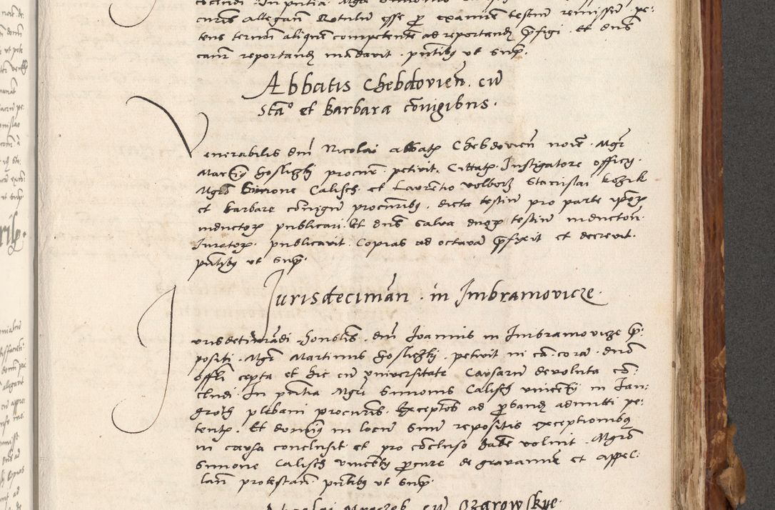 Zdjęcie nr 604 dla obiektu archiwalnego: Volumen (Pri)mum Actorum R(evere)nd(i)s(s)imi in Christo Patris D(omi)ni Petri de Gamratis Episcopi Cracoviensis a die prima mensis Novembris Anni 1539vi ad finem eiusdem anni et successive per annos 1539num et 1540mum