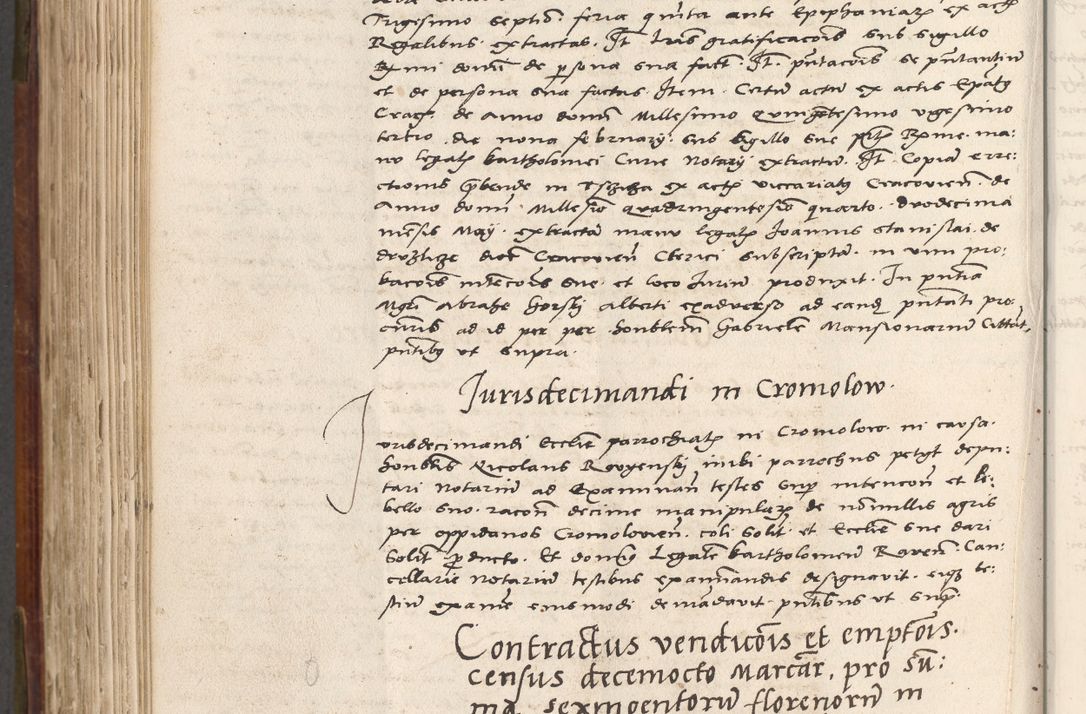 Zdjęcie nr 607 dla obiektu archiwalnego: Volumen (Pri)mum Actorum R(evere)nd(i)s(s)imi in Christo Patris D(omi)ni Petri de Gamratis Episcopi Cracoviensis a die prima mensis Novembris Anni 1539vi ad finem eiusdem anni et successive per annos 1539num et 1540mum