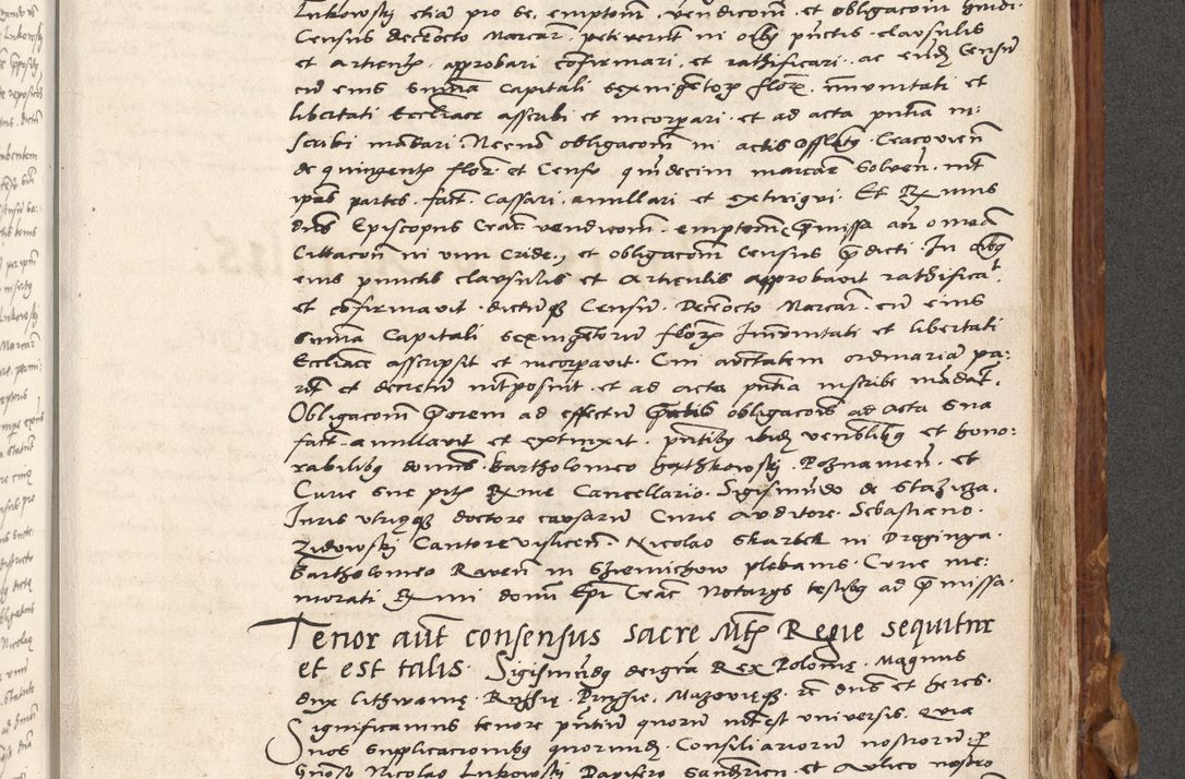 Zdjęcie nr 610 dla obiektu archiwalnego: Volumen (Pri)mum Actorum R(evere)nd(i)s(s)imi in Christo Patris D(omi)ni Petri de Gamratis Episcopi Cracoviensis a die prima mensis Novembris Anni 1539vi ad finem eiusdem anni et successive per annos 1539num et 1540mum