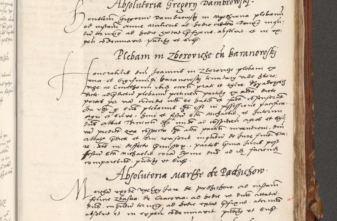 Zdjęcie nr 614 dla obiektu archiwalnego: Volumen (Pri)mum Actorum R(evere)nd(i)s(s)imi in Christo Patris D(omi)ni Petri de Gamratis Episcopi Cracoviensis a die prima mensis Novembris Anni 1539vi ad finem eiusdem anni et successive per annos 1539num et 1540mum