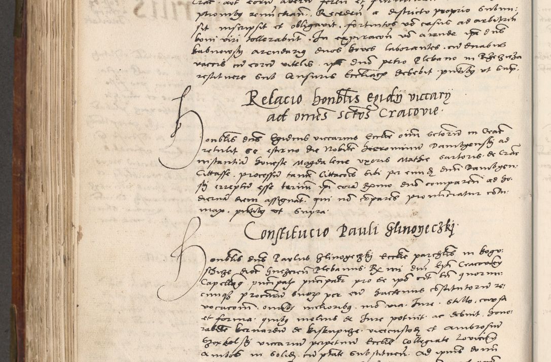 Zdjęcie nr 619 dla obiektu archiwalnego: Volumen (Pri)mum Actorum R(evere)nd(i)s(s)imi in Christo Patris D(omi)ni Petri de Gamratis Episcopi Cracoviensis a die prima mensis Novembris Anni 1539vi ad finem eiusdem anni et successive per annos 1539num et 1540mum