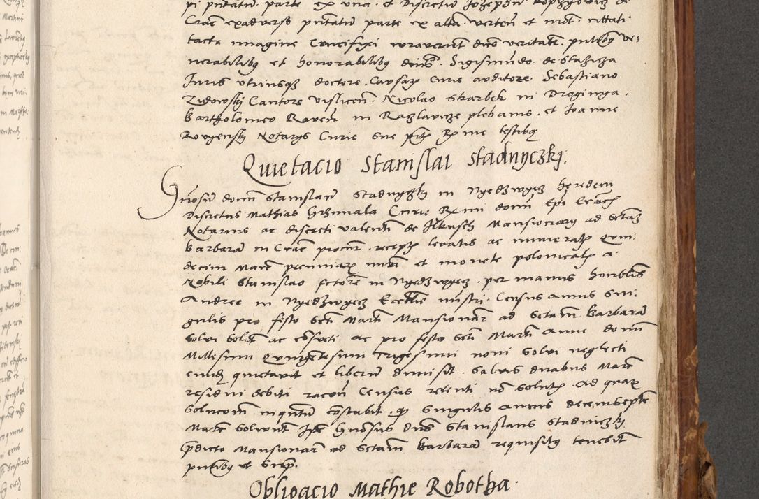 Zdjęcie nr 626 dla obiektu archiwalnego: Volumen (Pri)mum Actorum R(evere)nd(i)s(s)imi in Christo Patris D(omi)ni Petri de Gamratis Episcopi Cracoviensis a die prima mensis Novembris Anni 1539vi ad finem eiusdem anni et successive per annos 1539num et 1540mum