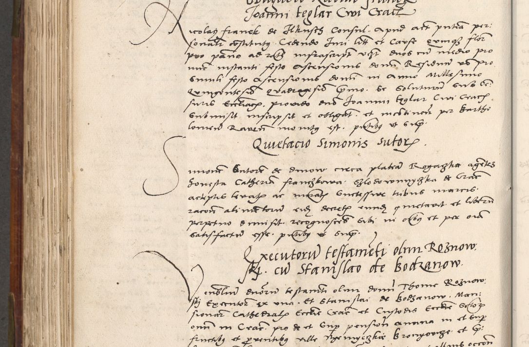 Zdjęcie nr 627 dla obiektu archiwalnego: Volumen (Pri)mum Actorum R(evere)nd(i)s(s)imi in Christo Patris D(omi)ni Petri de Gamratis Episcopi Cracoviensis a die prima mensis Novembris Anni 1539vi ad finem eiusdem anni et successive per annos 1539num et 1540mum
