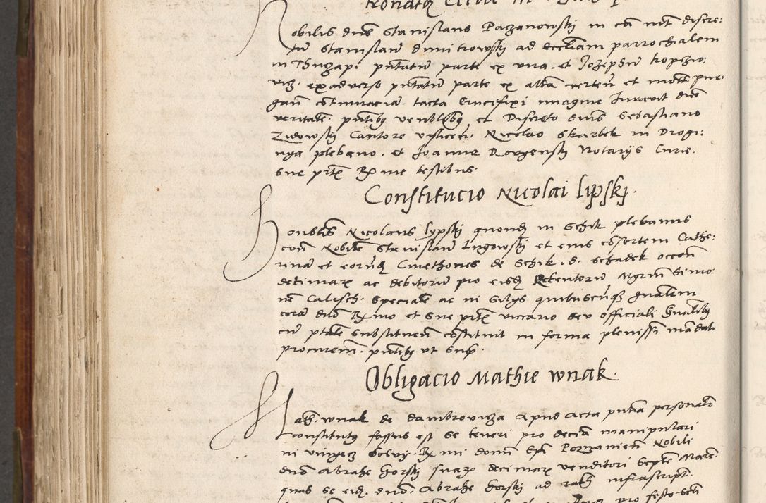 Zdjęcie nr 631 dla obiektu archiwalnego: Volumen (Pri)mum Actorum R(evere)nd(i)s(s)imi in Christo Patris D(omi)ni Petri de Gamratis Episcopi Cracoviensis a die prima mensis Novembris Anni 1539vi ad finem eiusdem anni et successive per annos 1539num et 1540mum