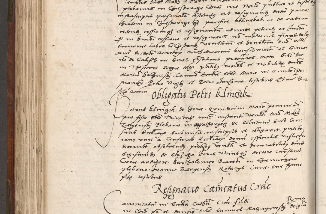 Zdjęcie nr 633 dla obiektu archiwalnego: Volumen (Pri)mum Actorum R(evere)nd(i)s(s)imi in Christo Patris D(omi)ni Petri de Gamratis Episcopi Cracoviensis a die prima mensis Novembris Anni 1539vi ad finem eiusdem anni et successive per annos 1539num et 1540mum