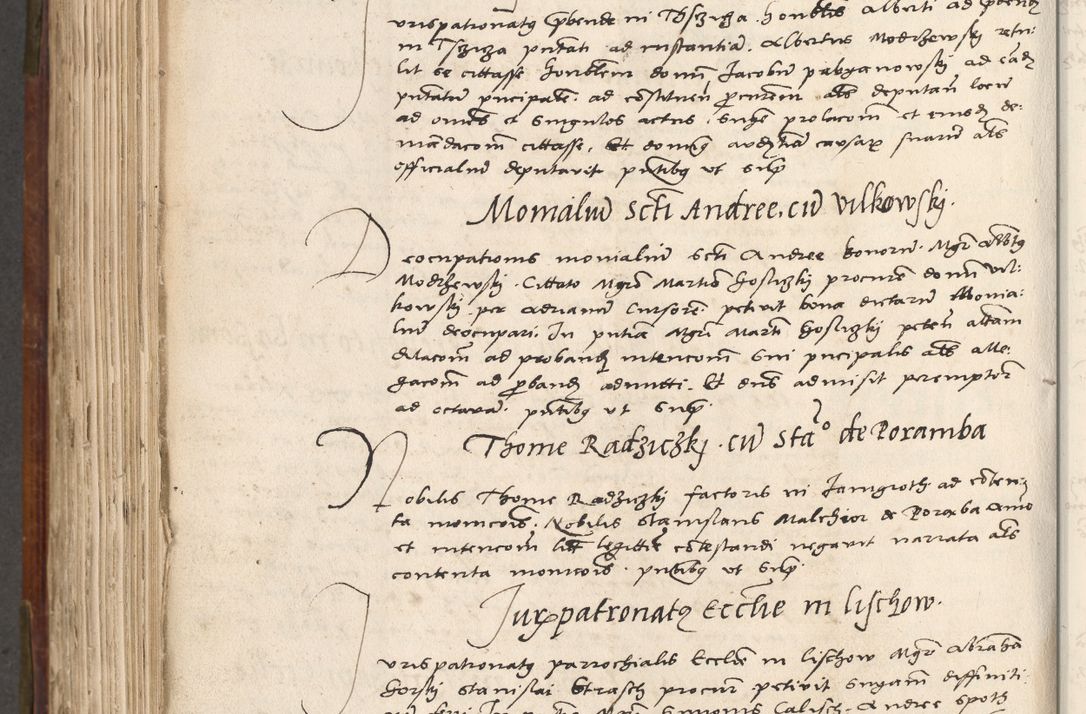 Zdjęcie nr 639 dla obiektu archiwalnego: Volumen (Pri)mum Actorum R(evere)nd(i)s(s)imi in Christo Patris D(omi)ni Petri de Gamratis Episcopi Cracoviensis a die prima mensis Novembris Anni 1539vi ad finem eiusdem anni et successive per annos 1539num et 1540mum