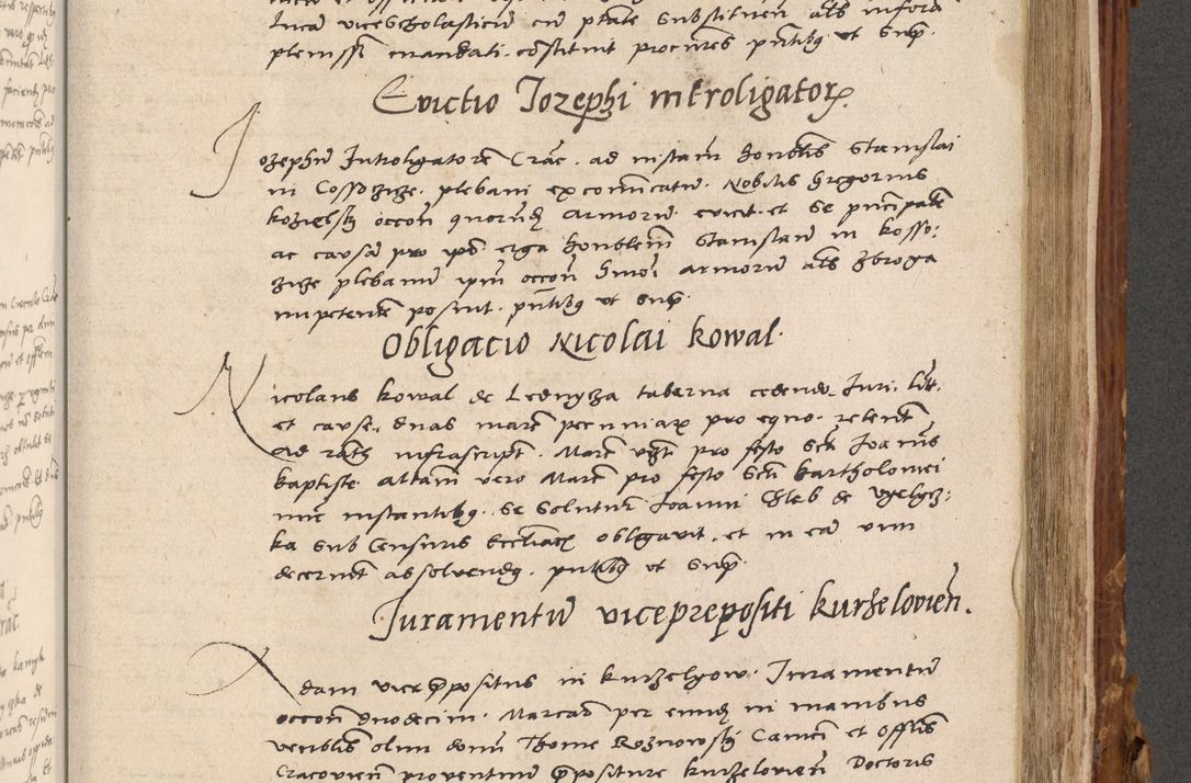 Zdjęcie nr 642 dla obiektu archiwalnego: Volumen (Pri)mum Actorum R(evere)nd(i)s(s)imi in Christo Patris D(omi)ni Petri de Gamratis Episcopi Cracoviensis a die prima mensis Novembris Anni 1539vi ad finem eiusdem anni et successive per annos 1539num et 1540mum