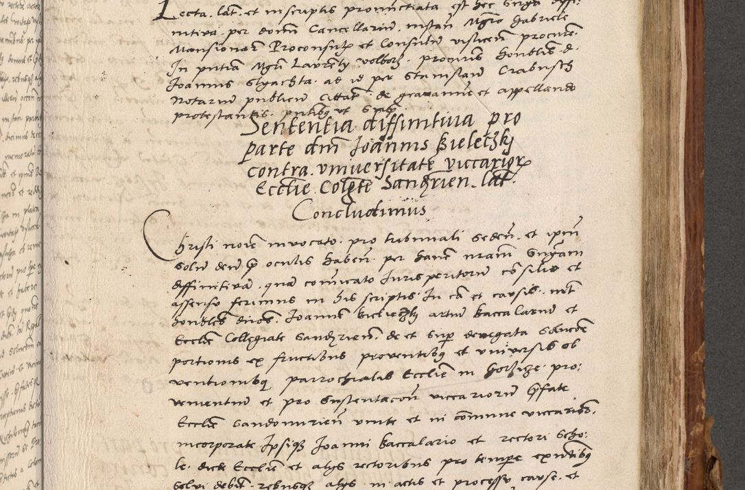 Zdjęcie nr 644 dla obiektu archiwalnego: Volumen (Pri)mum Actorum R(evere)nd(i)s(s)imi in Christo Patris D(omi)ni Petri de Gamratis Episcopi Cracoviensis a die prima mensis Novembris Anni 1539vi ad finem eiusdem anni et successive per annos 1539num et 1540mum
