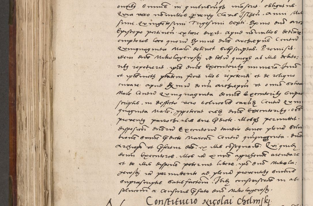 Zdjęcie nr 653 dla obiektu archiwalnego: Volumen (Pri)mum Actorum R(evere)nd(i)s(s)imi in Christo Patris D(omi)ni Petri de Gamratis Episcopi Cracoviensis a die prima mensis Novembris Anni 1539vi ad finem eiusdem anni et successive per annos 1539num et 1540mum