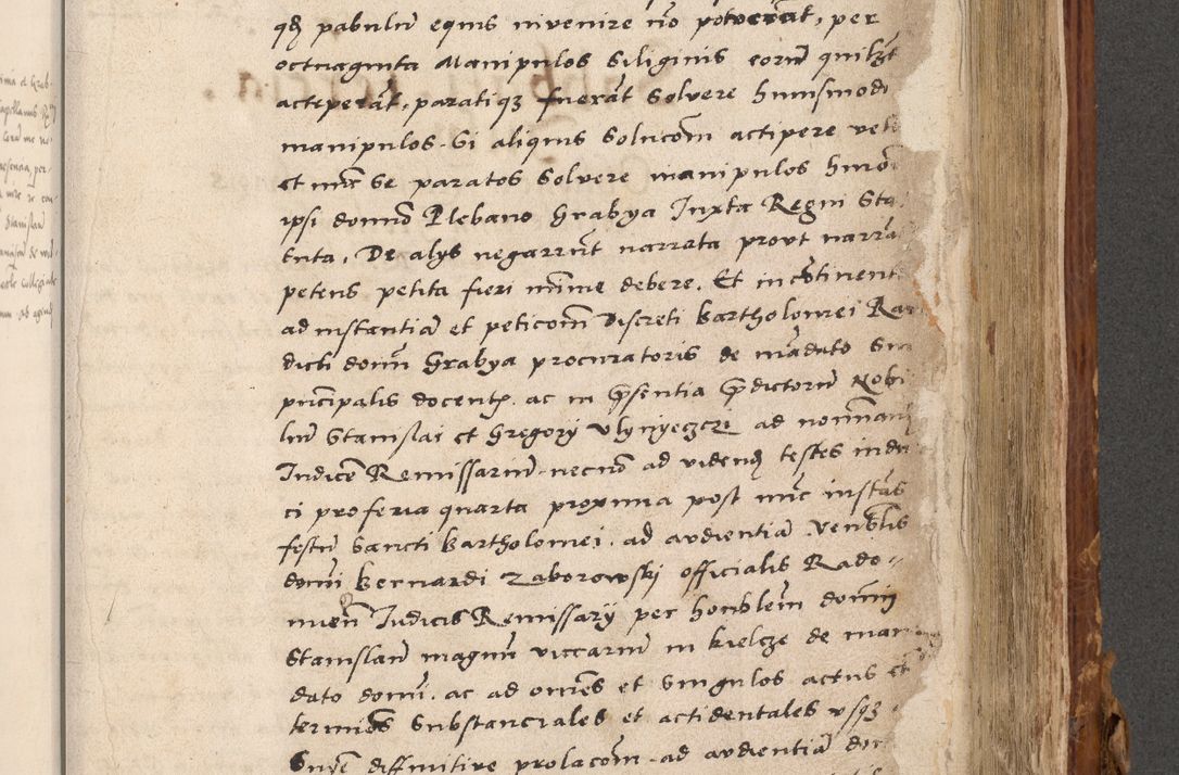 Zdjęcie nr 656 dla obiektu archiwalnego: Volumen (Pri)mum Actorum R(evere)nd(i)s(s)imi in Christo Patris D(omi)ni Petri de Gamratis Episcopi Cracoviensis a die prima mensis Novembris Anni 1539vi ad finem eiusdem anni et successive per annos 1539num et 1540mum