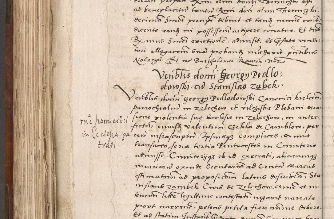 Zdjęcie nr 661 dla obiektu archiwalnego: Volumen (Pri)mum Actorum R(evere)nd(i)s(s)imi in Christo Patris D(omi)ni Petri de Gamratis Episcopi Cracoviensis a die prima mensis Novembris Anni 1539vi ad finem eiusdem anni et successive per annos 1539num et 1540mum