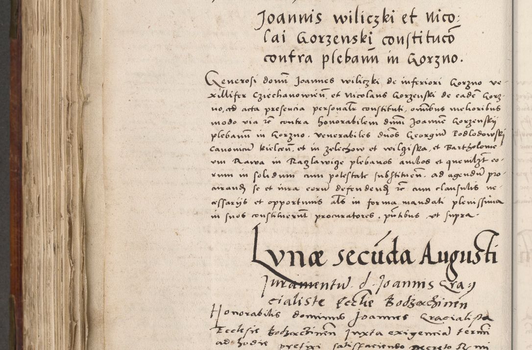 Zdjęcie nr 667 dla obiektu archiwalnego: Volumen (Pri)mum Actorum R(evere)nd(i)s(s)imi in Christo Patris D(omi)ni Petri de Gamratis Episcopi Cracoviensis a die prima mensis Novembris Anni 1539vi ad finem eiusdem anni et successive per annos 1539num et 1540mum