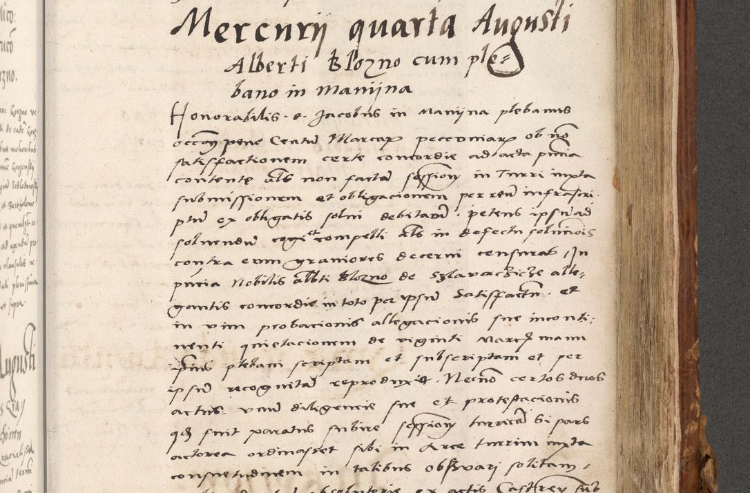 Zdjęcie nr 668 dla obiektu archiwalnego: Volumen (Pri)mum Actorum R(evere)nd(i)s(s)imi in Christo Patris D(omi)ni Petri de Gamratis Episcopi Cracoviensis a die prima mensis Novembris Anni 1539vi ad finem eiusdem anni et successive per annos 1539num et 1540mum