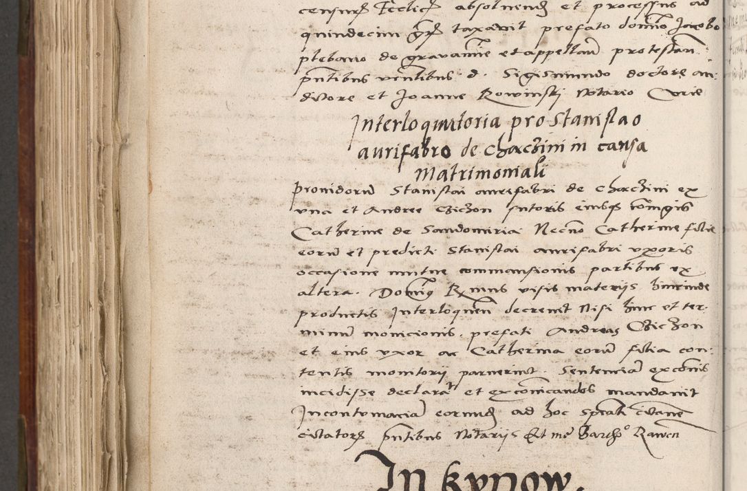 Zdjęcie nr 669 dla obiektu archiwalnego: Volumen (Pri)mum Actorum R(evere)nd(i)s(s)imi in Christo Patris D(omi)ni Petri de Gamratis Episcopi Cracoviensis a die prima mensis Novembris Anni 1539vi ad finem eiusdem anni et successive per annos 1539num et 1540mum