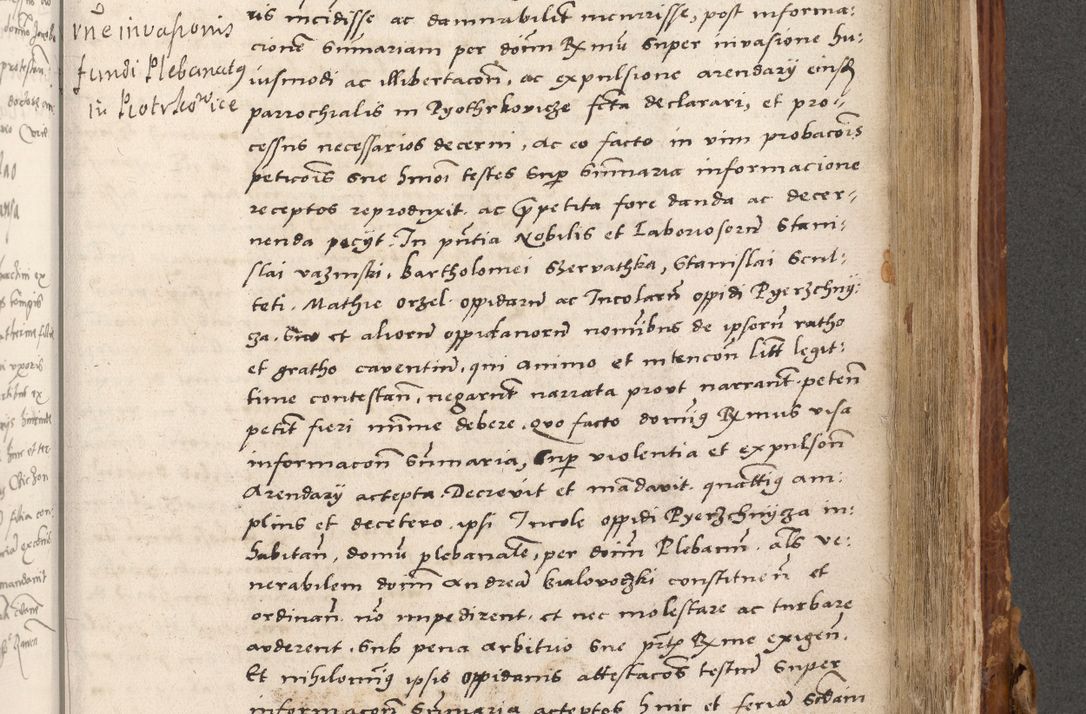 Zdjęcie nr 670 dla obiektu archiwalnego: Volumen (Pri)mum Actorum R(evere)nd(i)s(s)imi in Christo Patris D(omi)ni Petri de Gamratis Episcopi Cracoviensis a die prima mensis Novembris Anni 1539vi ad finem eiusdem anni et successive per annos 1539num et 1540mum