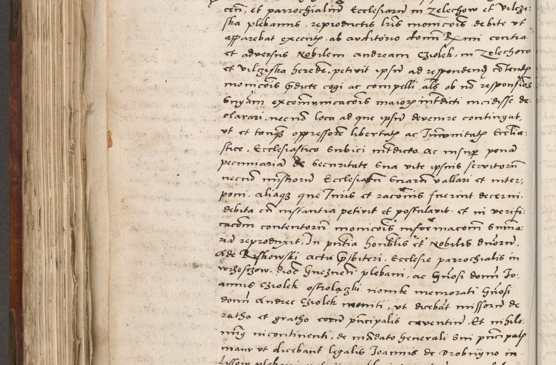 Zdjęcie nr 671 dla obiektu archiwalnego: Volumen (Pri)mum Actorum R(evere)nd(i)s(s)imi in Christo Patris D(omi)ni Petri de Gamratis Episcopi Cracoviensis a die prima mensis Novembris Anni 1539vi ad finem eiusdem anni et successive per annos 1539num et 1540mum