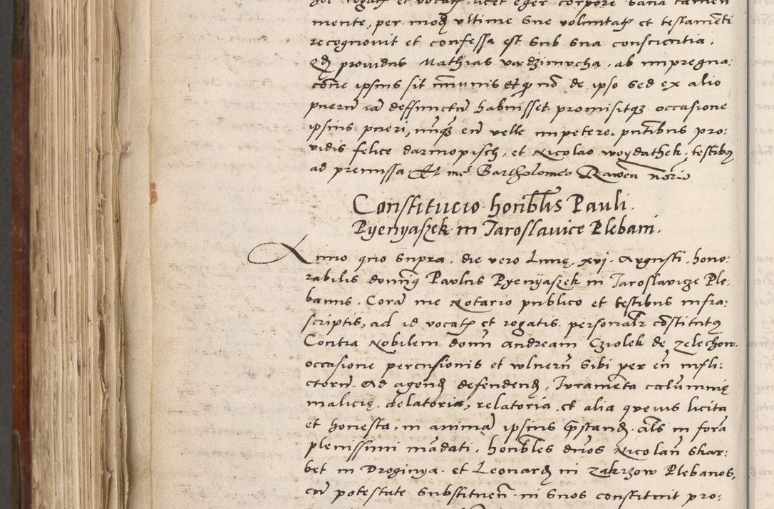 Zdjęcie nr 673 dla obiektu archiwalnego: Volumen (Pri)mum Actorum R(evere)nd(i)s(s)imi in Christo Patris D(omi)ni Petri de Gamratis Episcopi Cracoviensis a die prima mensis Novembris Anni 1539vi ad finem eiusdem anni et successive per annos 1539num et 1540mum