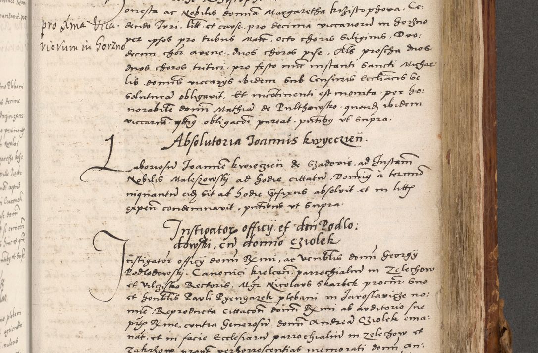 Zdjęcie nr 678 dla obiektu archiwalnego: Volumen (Pri)mum Actorum R(evere)nd(i)s(s)imi in Christo Patris D(omi)ni Petri de Gamratis Episcopi Cracoviensis a die prima mensis Novembris Anni 1539vi ad finem eiusdem anni et successive per annos 1539num et 1540mum