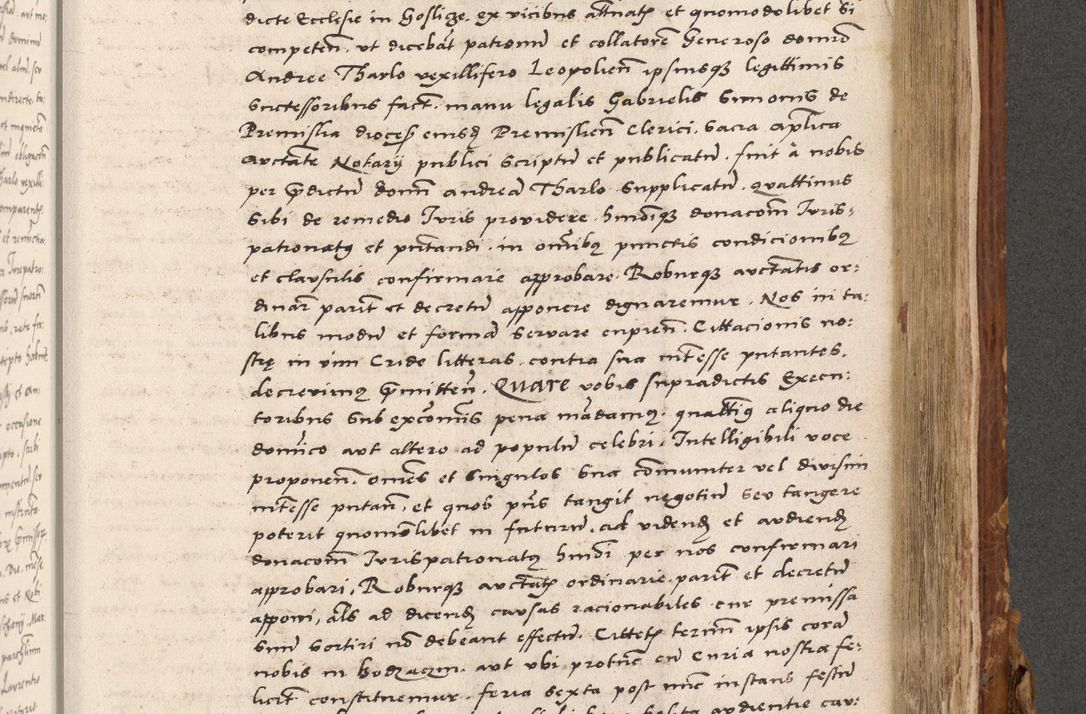 Zdjęcie nr 688 dla obiektu archiwalnego: Volumen (Pri)mum Actorum R(evere)nd(i)s(s)imi in Christo Patris D(omi)ni Petri de Gamratis Episcopi Cracoviensis a die prima mensis Novembris Anni 1539vi ad finem eiusdem anni et successive per annos 1539num et 1540mum