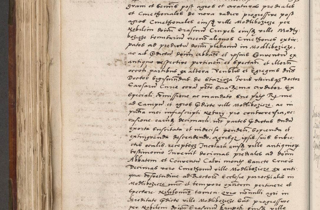 Zdjęcie nr 691 dla obiektu archiwalnego: Volumen (Pri)mum Actorum R(evere)nd(i)s(s)imi in Christo Patris D(omi)ni Petri de Gamratis Episcopi Cracoviensis a die prima mensis Novembris Anni 1539vi ad finem eiusdem anni et successive per annos 1539num et 1540mum