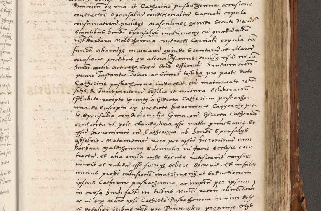 Zdjęcie nr 694 dla obiektu archiwalnego: Volumen (Pri)mum Actorum R(evere)nd(i)s(s)imi in Christo Patris D(omi)ni Petri de Gamratis Episcopi Cracoviensis a die prima mensis Novembris Anni 1539vi ad finem eiusdem anni et successive per annos 1539num et 1540mum