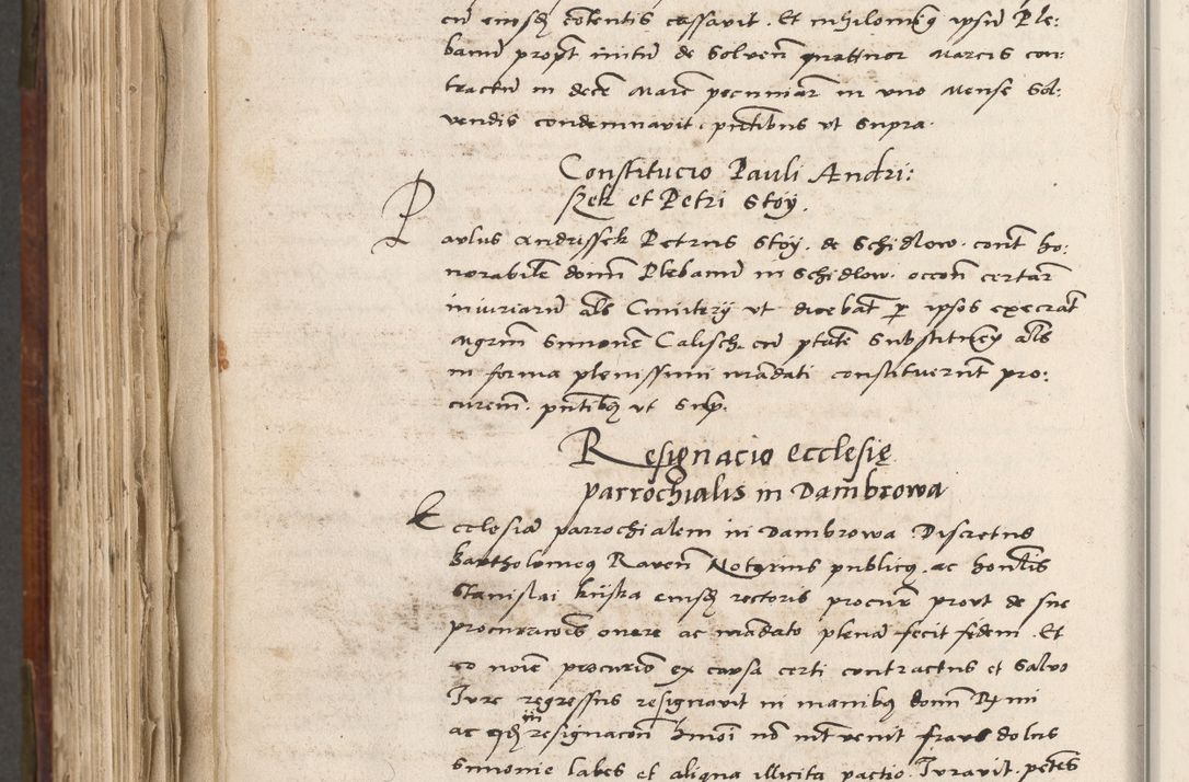 Zdjęcie nr 715 dla obiektu archiwalnego: Volumen (Pri)mum Actorum R(evere)nd(i)s(s)imi in Christo Patris D(omi)ni Petri de Gamratis Episcopi Cracoviensis a die prima mensis Novembris Anni 1539vi ad finem eiusdem anni et successive per annos 1539num et 1540mum