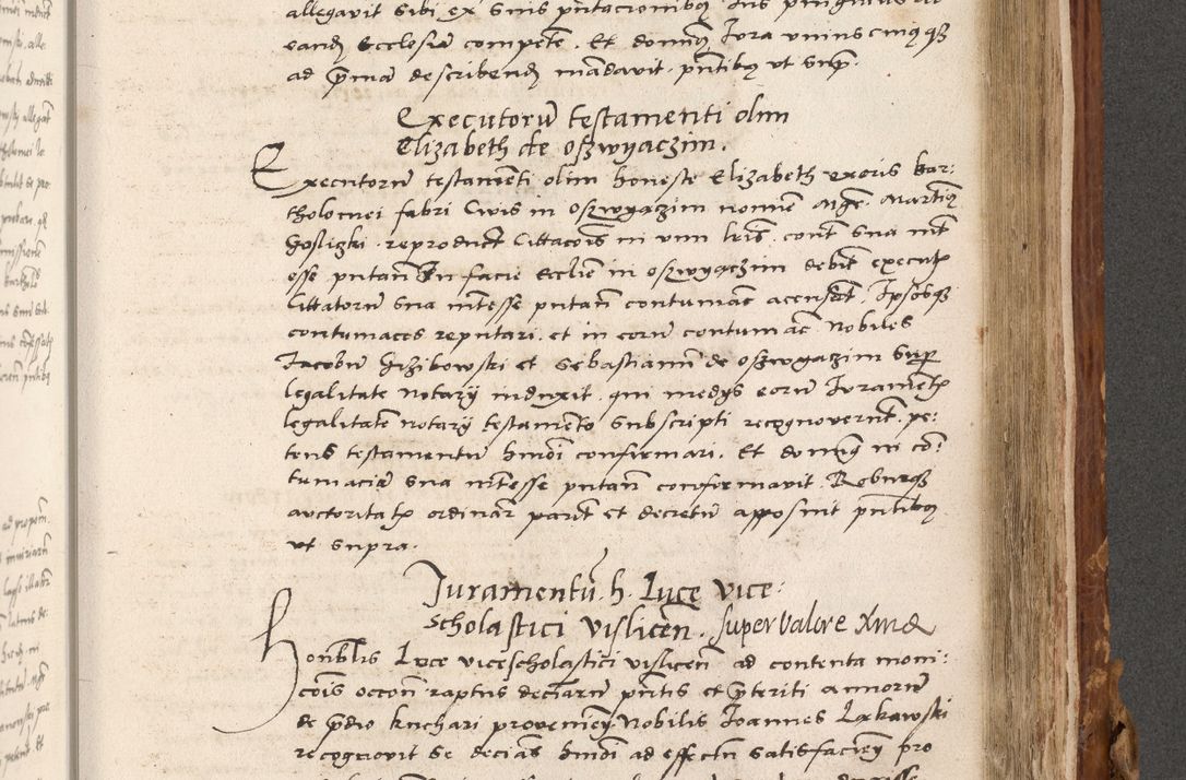 Zdjęcie nr 726 dla obiektu archiwalnego: Volumen (Pri)mum Actorum R(evere)nd(i)s(s)imi in Christo Patris D(omi)ni Petri de Gamratis Episcopi Cracoviensis a die prima mensis Novembris Anni 1539vi ad finem eiusdem anni et successive per annos 1539num et 1540mum