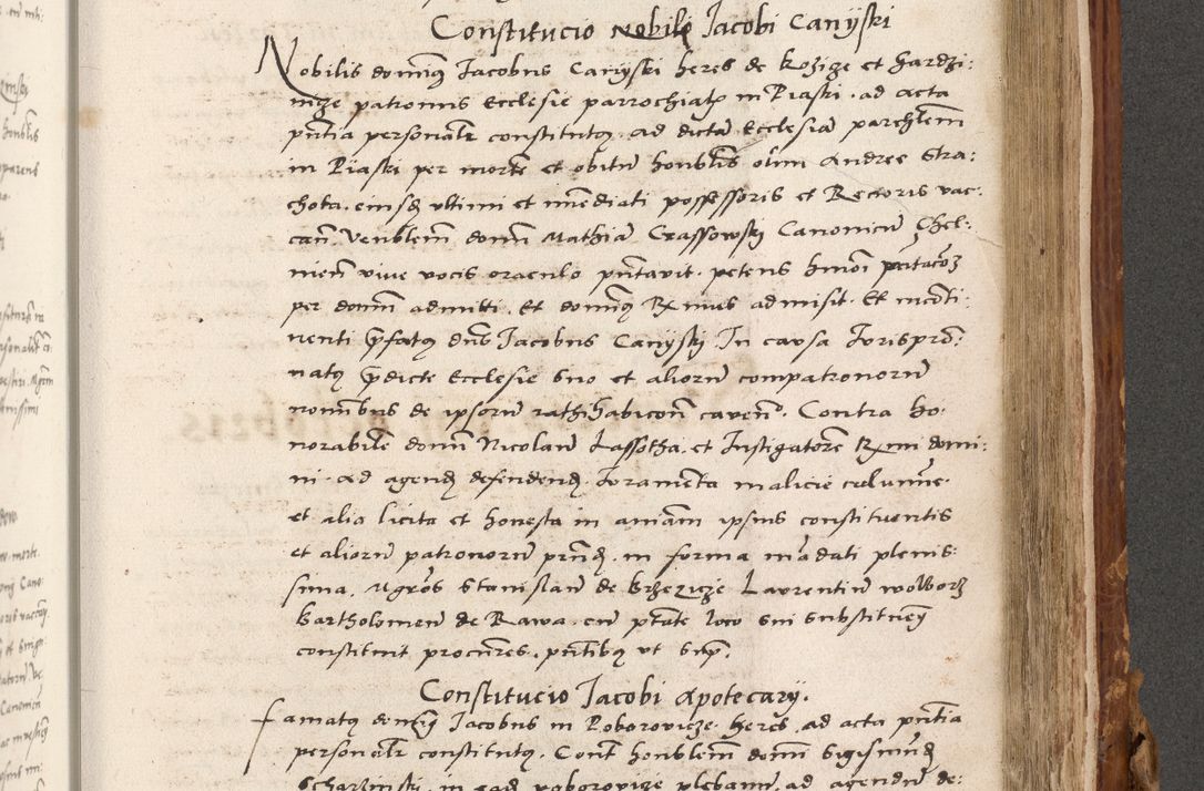 Zdjęcie nr 728 dla obiektu archiwalnego: Volumen (Pri)mum Actorum R(evere)nd(i)s(s)imi in Christo Patris D(omi)ni Petri de Gamratis Episcopi Cracoviensis a die prima mensis Novembris Anni 1539vi ad finem eiusdem anni et successive per annos 1539num et 1540mum