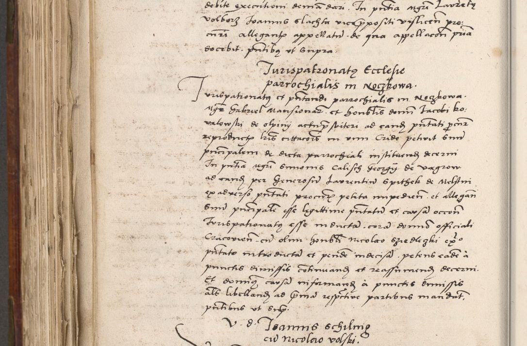Zdjęcie nr 731 dla obiektu archiwalnego: Volumen (Pri)mum Actorum R(evere)nd(i)s(s)imi in Christo Patris D(omi)ni Petri de Gamratis Episcopi Cracoviensis a die prima mensis Novembris Anni 1539vi ad finem eiusdem anni et successive per annos 1539num et 1540mum