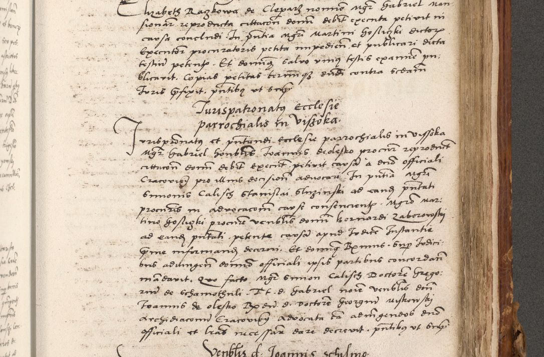 Zdjęcie nr 740 dla obiektu archiwalnego: Volumen (Pri)mum Actorum R(evere)nd(i)s(s)imi in Christo Patris D(omi)ni Petri de Gamratis Episcopi Cracoviensis a die prima mensis Novembris Anni 1539vi ad finem eiusdem anni et successive per annos 1539num et 1540mum