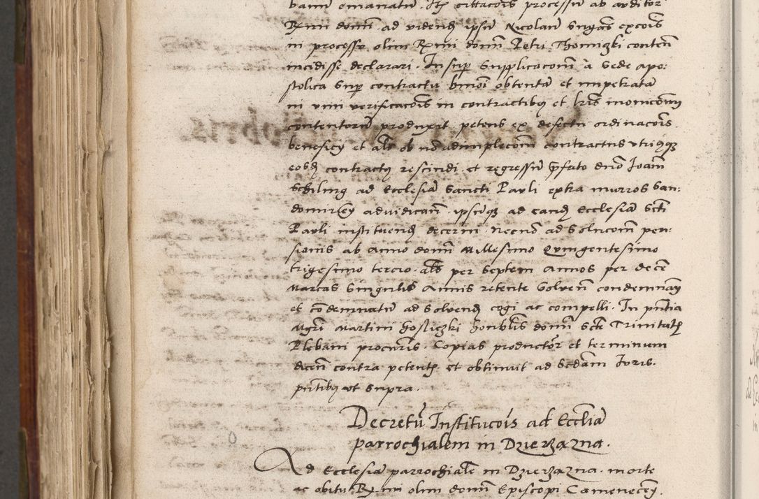 Zdjęcie nr 741 dla obiektu archiwalnego: Volumen (Pri)mum Actorum R(evere)nd(i)s(s)imi in Christo Patris D(omi)ni Petri de Gamratis Episcopi Cracoviensis a die prima mensis Novembris Anni 1539vi ad finem eiusdem anni et successive per annos 1539num et 1540mum