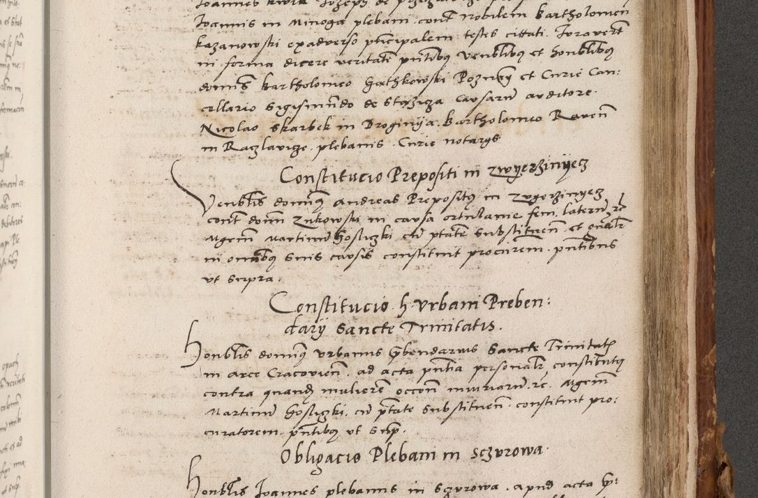 Zdjęcie nr 744 dla obiektu archiwalnego: Volumen (Pri)mum Actorum R(evere)nd(i)s(s)imi in Christo Patris D(omi)ni Petri de Gamratis Episcopi Cracoviensis a die prima mensis Novembris Anni 1539vi ad finem eiusdem anni et successive per annos 1539num et 1540mum