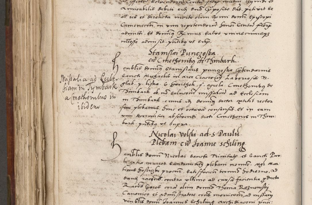 Zdjęcie nr 747 dla obiektu archiwalnego: Volumen (Pri)mum Actorum R(evere)nd(i)s(s)imi in Christo Patris D(omi)ni Petri de Gamratis Episcopi Cracoviensis a die prima mensis Novembris Anni 1539vi ad finem eiusdem anni et successive per annos 1539num et 1540mum