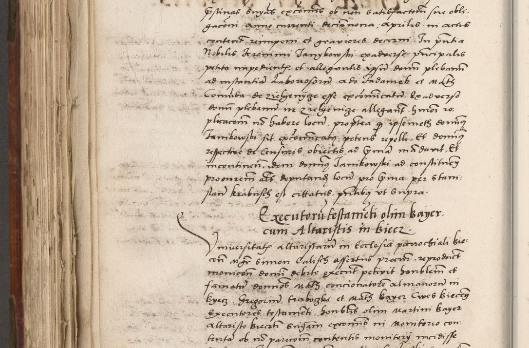 Zdjęcie nr 749 dla obiektu archiwalnego: Volumen (Pri)mum Actorum R(evere)nd(i)s(s)imi in Christo Patris D(omi)ni Petri de Gamratis Episcopi Cracoviensis a die prima mensis Novembris Anni 1539vi ad finem eiusdem anni et successive per annos 1539num et 1540mum