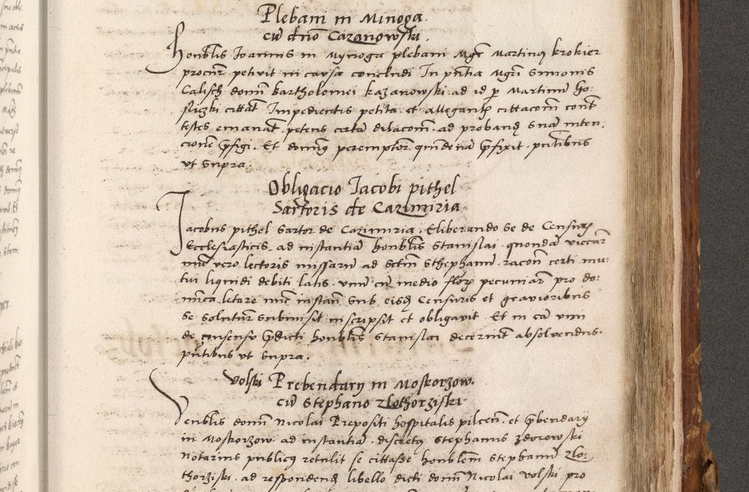 Zdjęcie nr 750 dla obiektu archiwalnego: Volumen (Pri)mum Actorum R(evere)nd(i)s(s)imi in Christo Patris D(omi)ni Petri de Gamratis Episcopi Cracoviensis a die prima mensis Novembris Anni 1539vi ad finem eiusdem anni et successive per annos 1539num et 1540mum