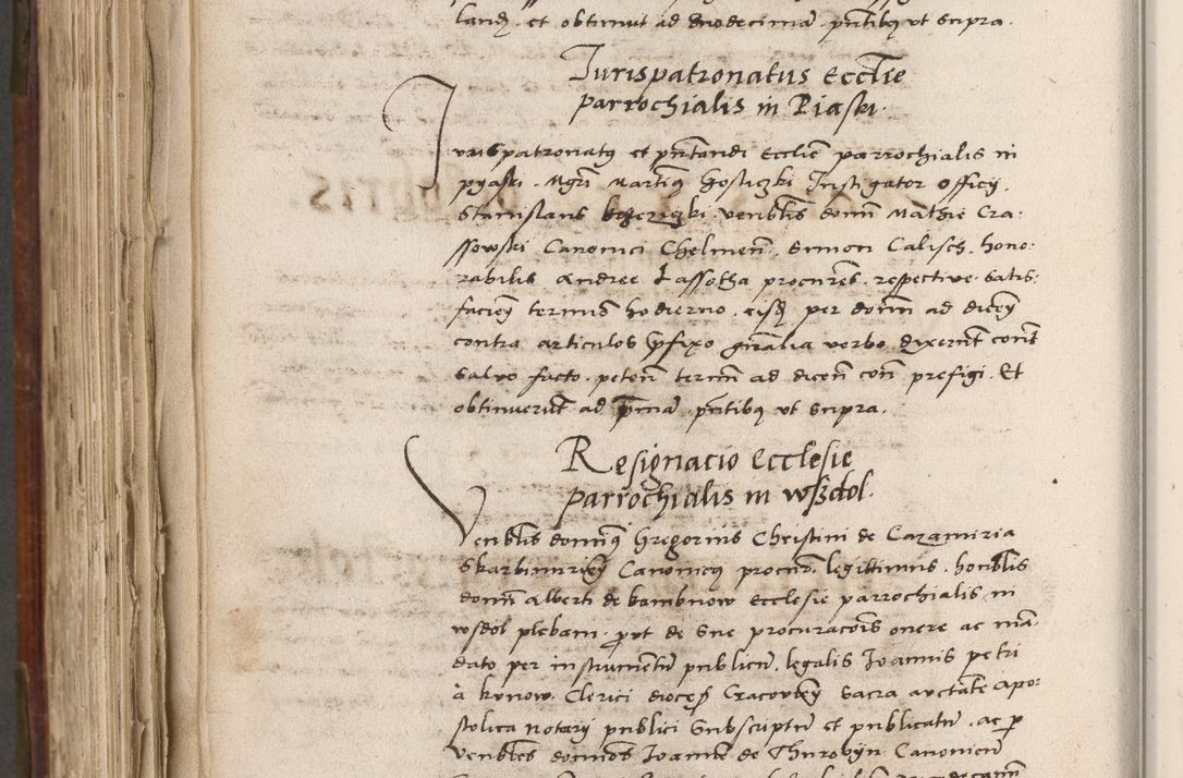 Zdjęcie nr 755 dla obiektu archiwalnego: Volumen (Pri)mum Actorum R(evere)nd(i)s(s)imi in Christo Patris D(omi)ni Petri de Gamratis Episcopi Cracoviensis a die prima mensis Novembris Anni 1539vi ad finem eiusdem anni et successive per annos 1539num et 1540mum