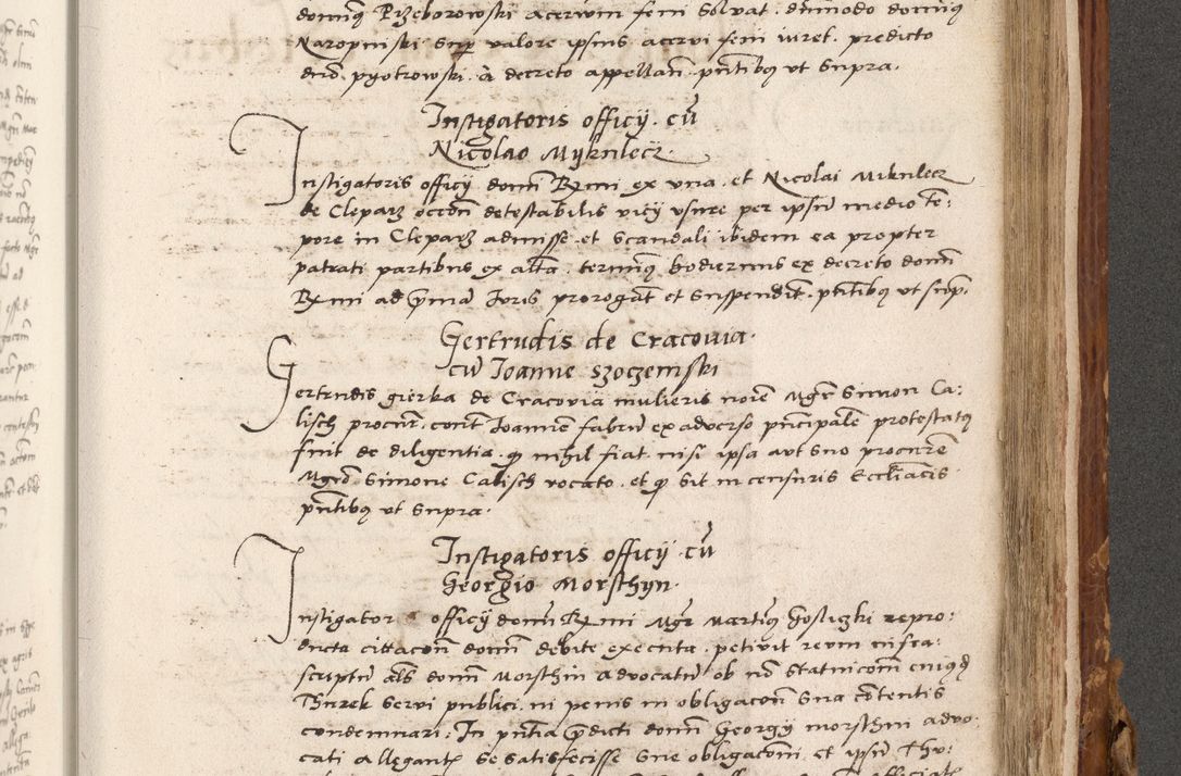 Zdjęcie nr 758 dla obiektu archiwalnego: Volumen (Pri)mum Actorum R(evere)nd(i)s(s)imi in Christo Patris D(omi)ni Petri de Gamratis Episcopi Cracoviensis a die prima mensis Novembris Anni 1539vi ad finem eiusdem anni et successive per annos 1539num et 1540mum