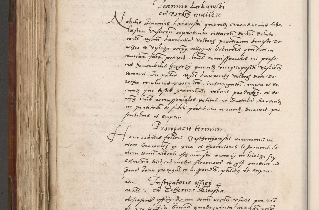 Zdjęcie nr 763 dla obiektu archiwalnego: Volumen (Pri)mum Actorum R(evere)nd(i)s(s)imi in Christo Patris D(omi)ni Petri de Gamratis Episcopi Cracoviensis a die prima mensis Novembris Anni 1539vi ad finem eiusdem anni et successive per annos 1539num et 1540mum