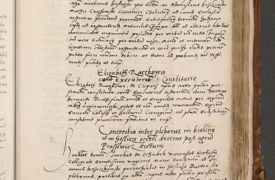 Zdjęcie nr 764 dla obiektu archiwalnego: Volumen (Pri)mum Actorum R(evere)nd(i)s(s)imi in Christo Patris D(omi)ni Petri de Gamratis Episcopi Cracoviensis a die prima mensis Novembris Anni 1539vi ad finem eiusdem anni et successive per annos 1539num et 1540mum