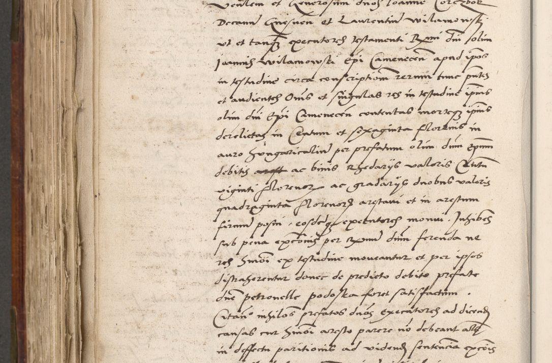 Zdjęcie nr 767 dla obiektu archiwalnego: Volumen (Pri)mum Actorum R(evere)nd(i)s(s)imi in Christo Patris D(omi)ni Petri de Gamratis Episcopi Cracoviensis a die prima mensis Novembris Anni 1539vi ad finem eiusdem anni et successive per annos 1539num et 1540mum