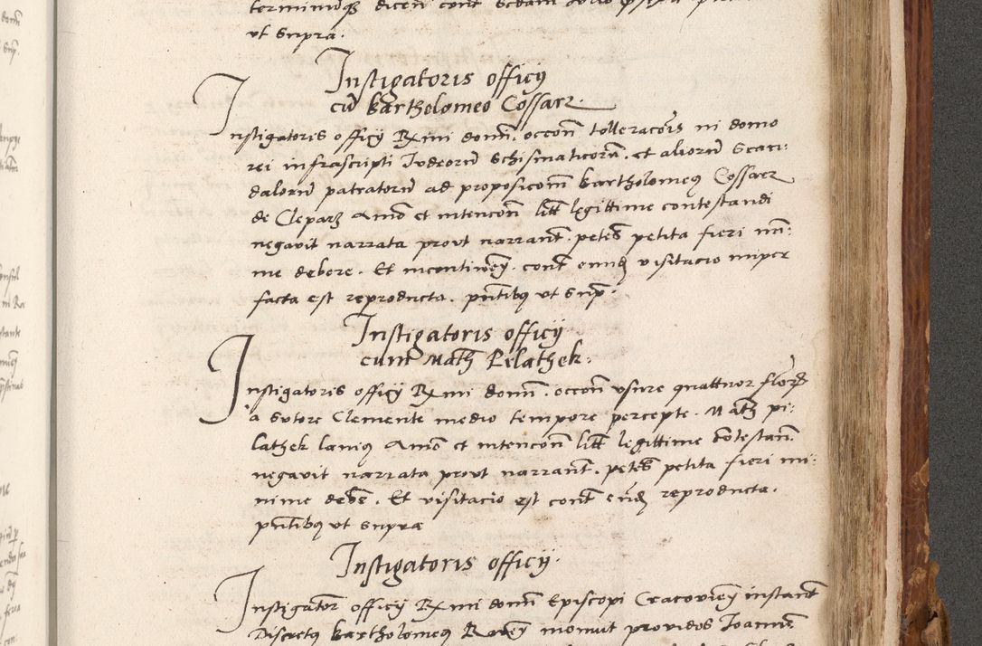 Zdjęcie nr 772 dla obiektu archiwalnego: Volumen (Pri)mum Actorum R(evere)nd(i)s(s)imi in Christo Patris D(omi)ni Petri de Gamratis Episcopi Cracoviensis a die prima mensis Novembris Anni 1539vi ad finem eiusdem anni et successive per annos 1539num et 1540mum