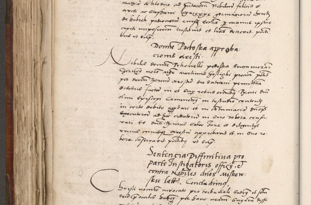 Zdjęcie nr 775 dla obiektu archiwalnego: Volumen (Pri)mum Actorum R(evere)nd(i)s(s)imi in Christo Patris D(omi)ni Petri de Gamratis Episcopi Cracoviensis a die prima mensis Novembris Anni 1539vi ad finem eiusdem anni et successive per annos 1539num et 1540mum