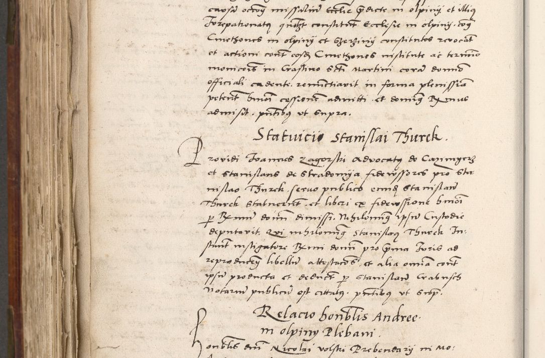 Zdjęcie nr 779 dla obiektu archiwalnego: Volumen (Pri)mum Actorum R(evere)nd(i)s(s)imi in Christo Patris D(omi)ni Petri de Gamratis Episcopi Cracoviensis a die prima mensis Novembris Anni 1539vi ad finem eiusdem anni et successive per annos 1539num et 1540mum